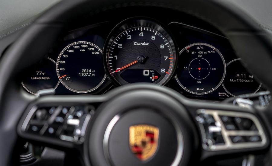 Панель приборов Porsche Cayenne Turbo (PO536) 2018 года  (NA) (фото 30 из 40)